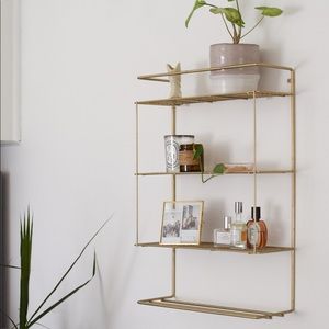 Vintage MCM Wire Mesh Shelf